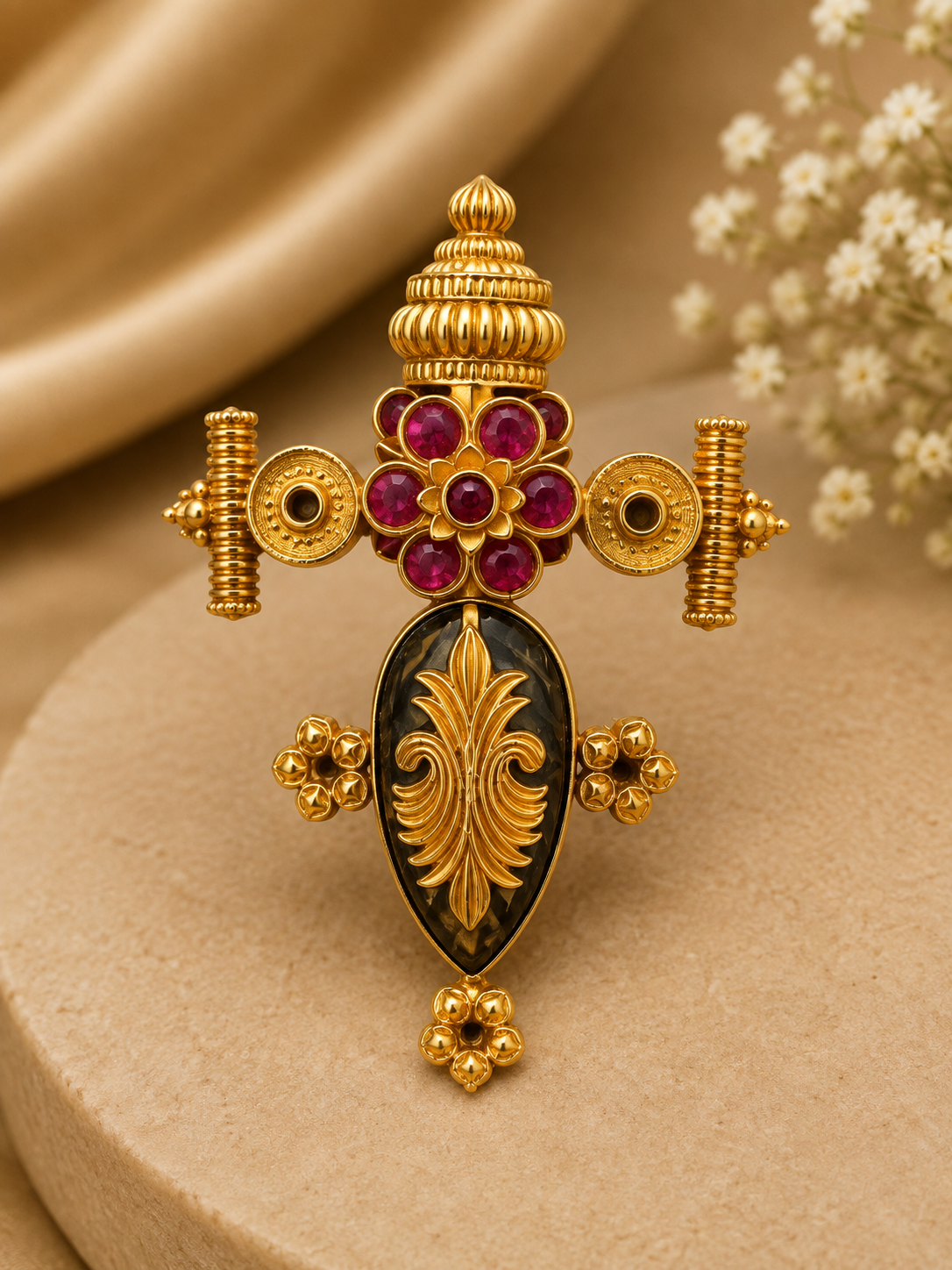 Mossonite pendant