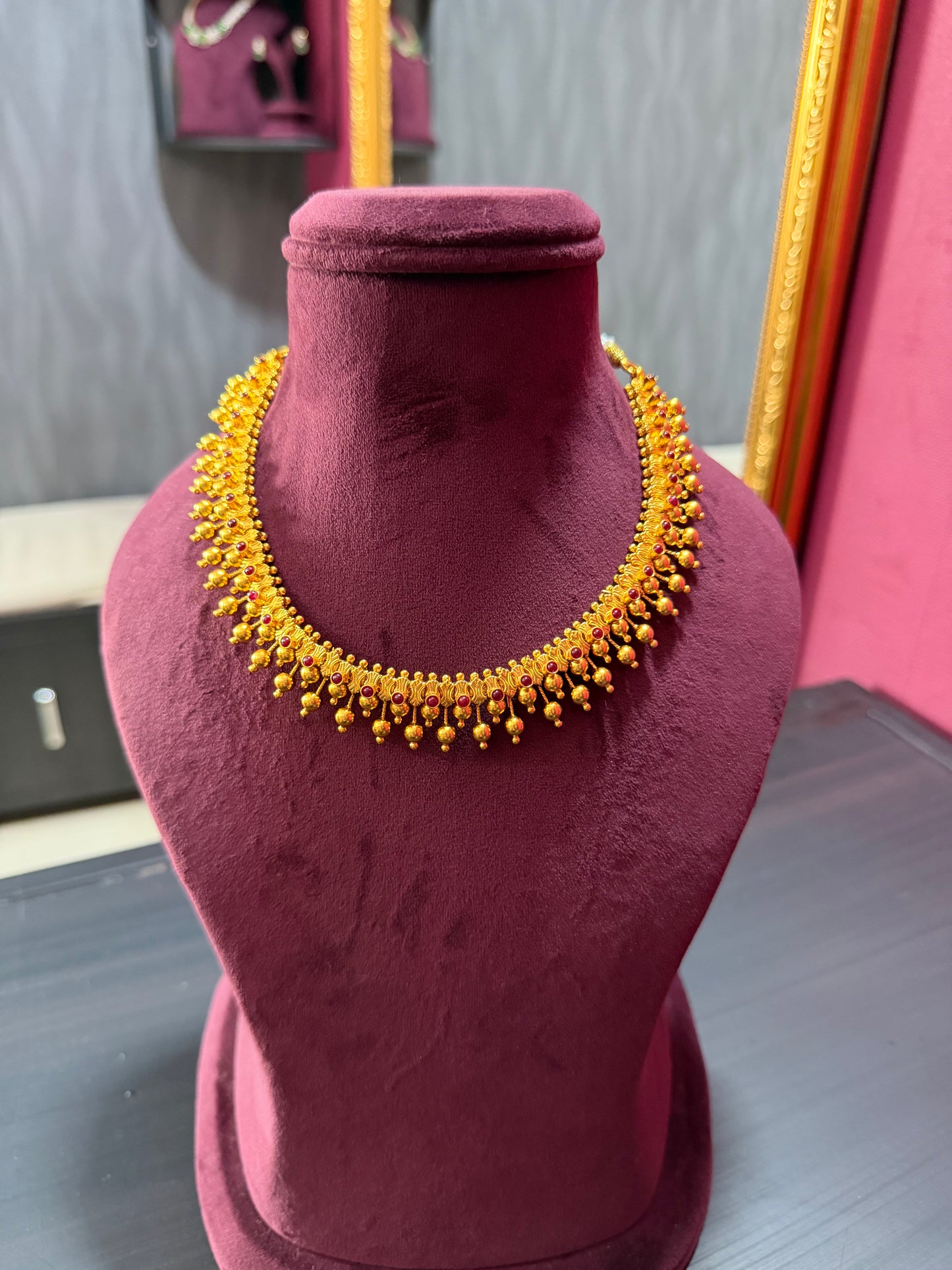 Necklace Set With Earrings
