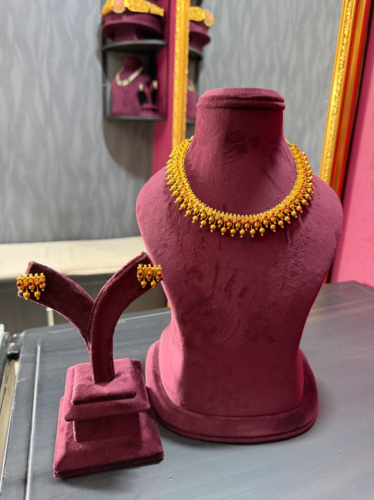 Necklace Set With Earrings