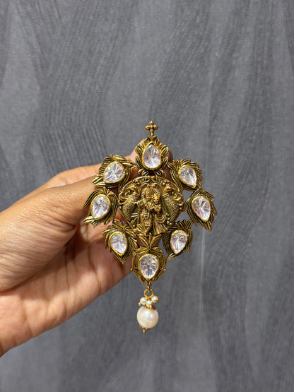 RadhaKrishna Pendent Set