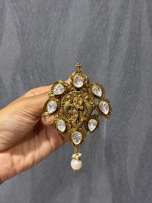 RadhaKrishna Pendent Set