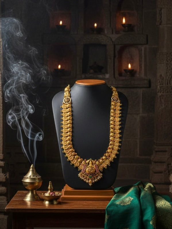 Lakshmi  Kasin Necklace