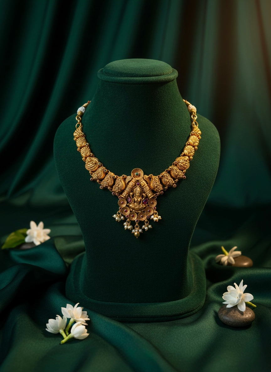 Small Lakshmi Necklace