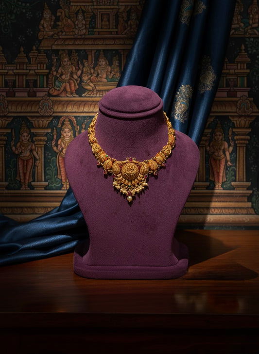 Whitebeeds Mango Necklace