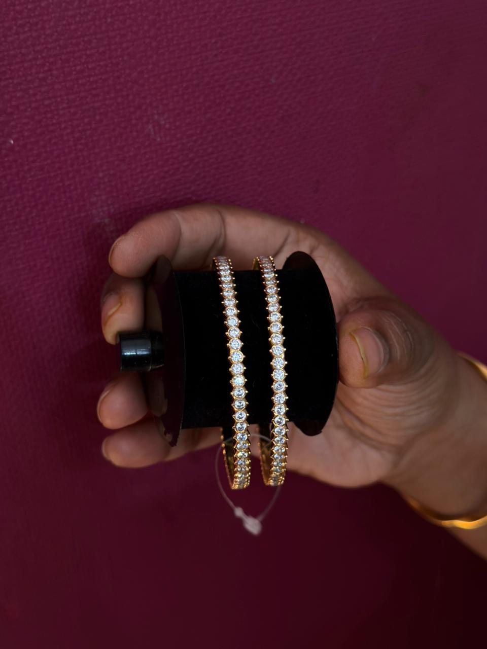 Classy diamond replica bangle