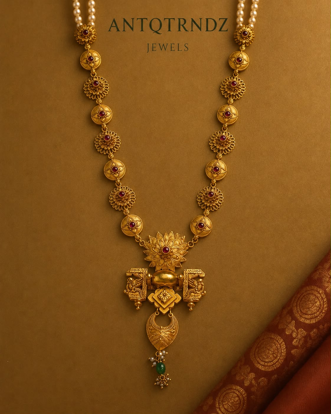 Fusion pendant necklace