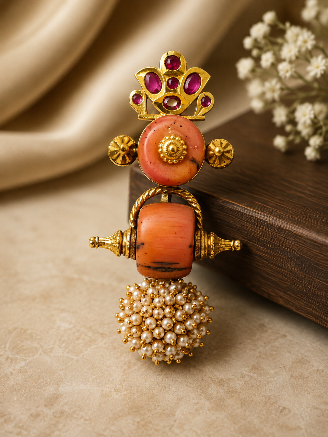 Mossonite pendant
